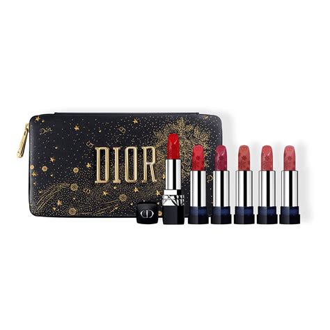 coffret rouge a levre dior